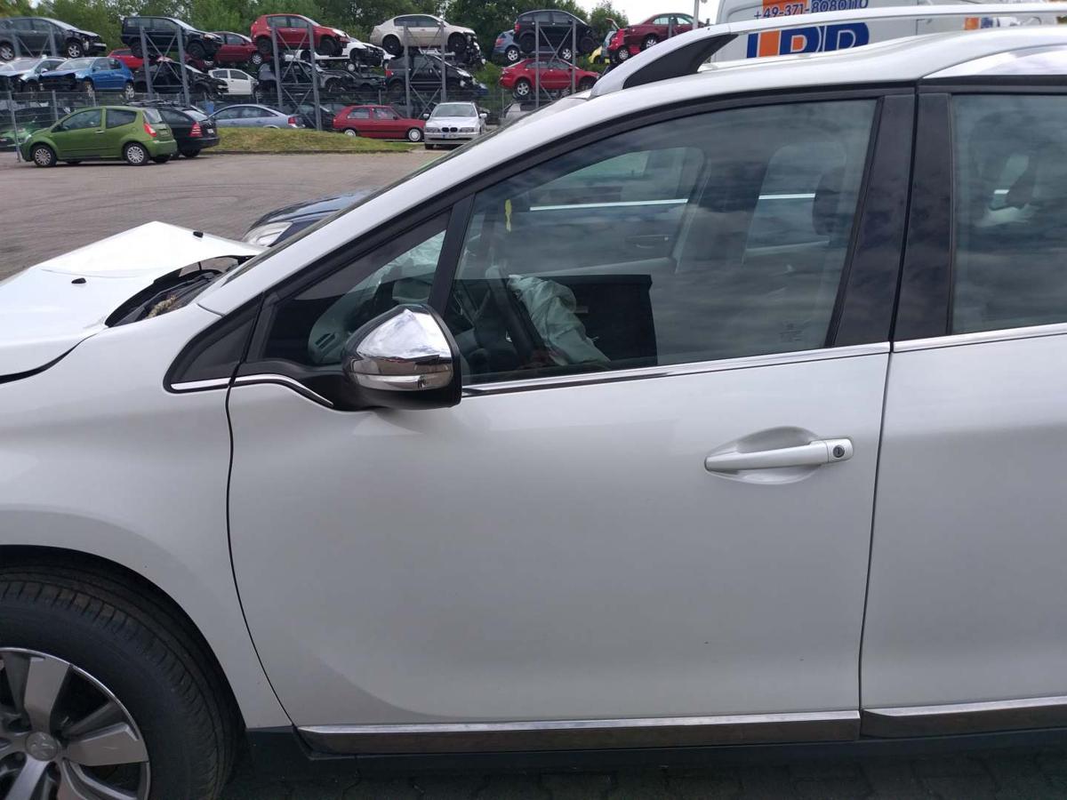 Peugeot 2008 original Tür vorn links KWE Weiß Rohbau Bj.2014